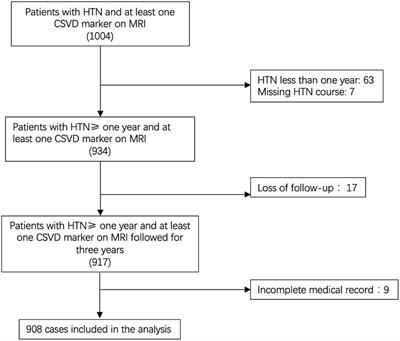 Higher Burden of Cerebral Small Vascular Disease Predicts Major Adverse Cardiac and Cerebrovascular Events and Is Related to Abnormal Blood Pressure Variability Pattern in Hypertension Patients